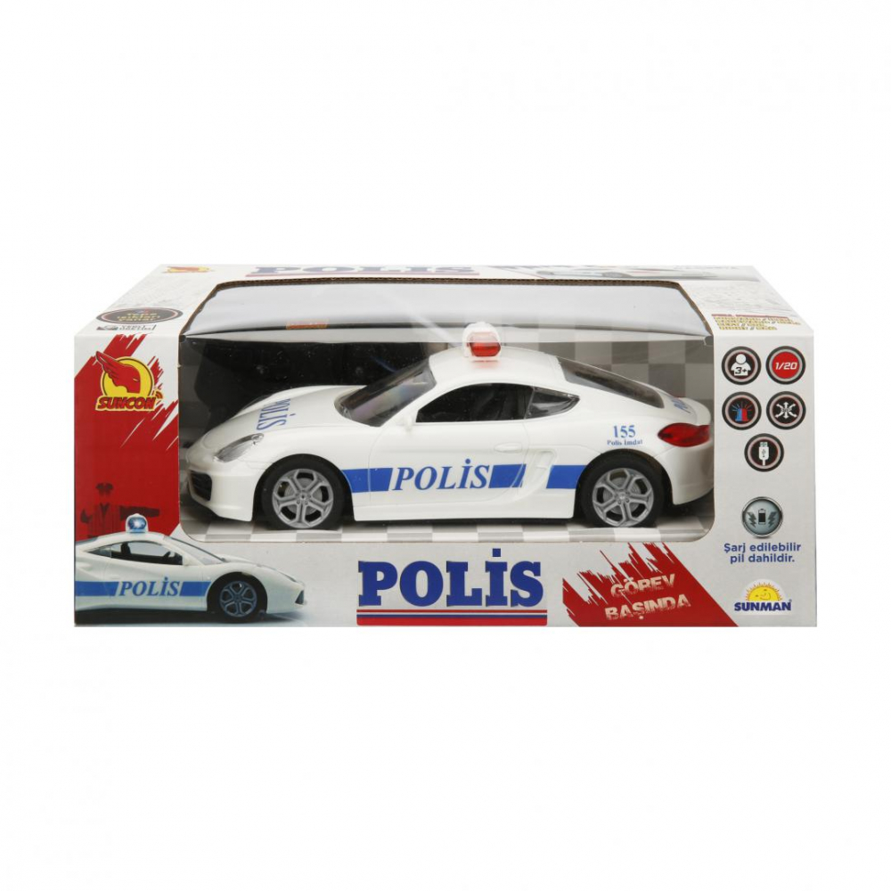 Masina cu telec. politie, 1:20, aztec [2]