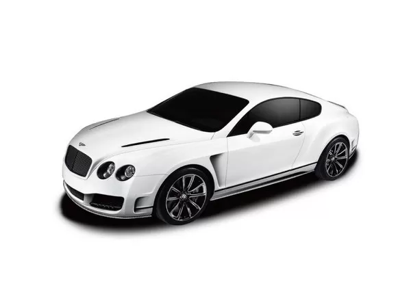 Masina cu telecomanda bentley continental gt alb cu scara 1 la 24, varsta de la 3 ani la +15 ani [7]