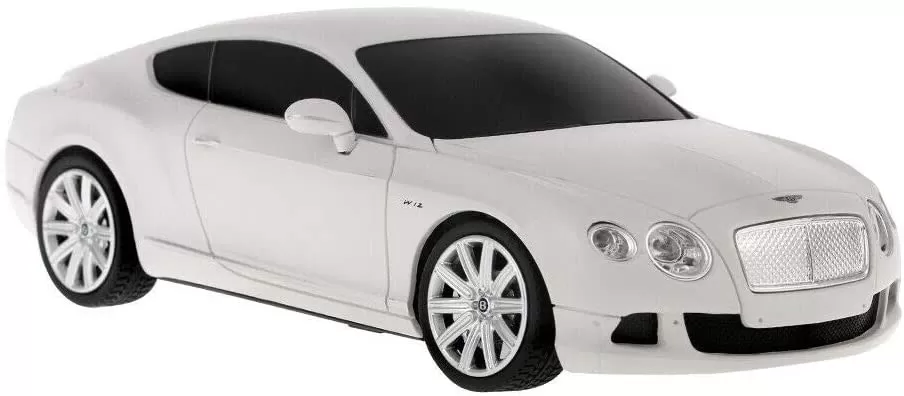 Masina cu telecomanda bentley continental gt alb cu scara 1 la 24, varsta de la 3 ani la +15 ani [4]