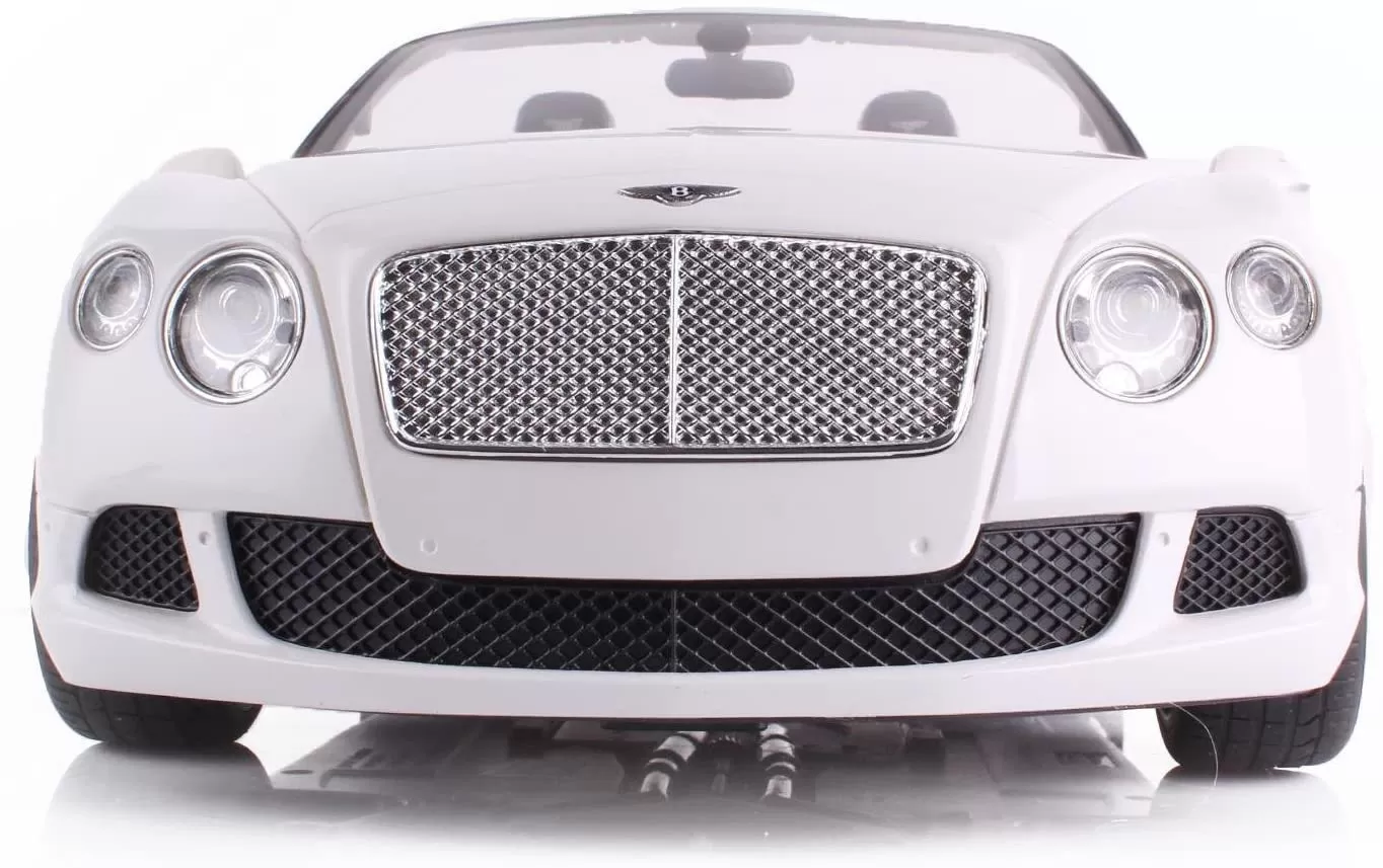 Masina cu telecomanda bentley continetal gt alb cu scara 1 la 12, varsta de la 3 ani la +15 ani [7]