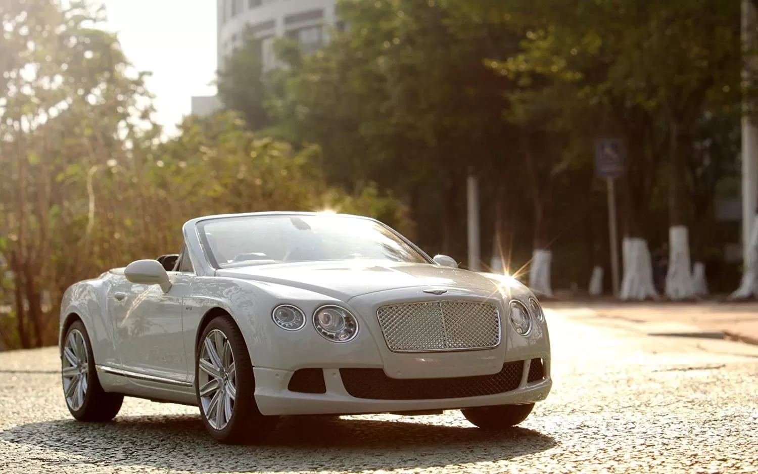 Masina cu telecomanda bentley continetal gt alb cu scara 1 la 12, varsta de la 3 ani la +15 ani [6]