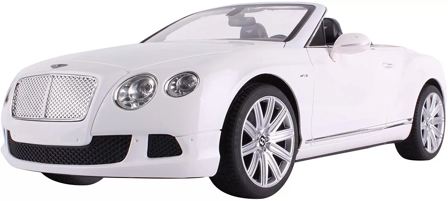 Masina cu telecomanda bentley continetal gt alb cu scara 1 la 12, varsta de la 3 ani la +15 ani [5]