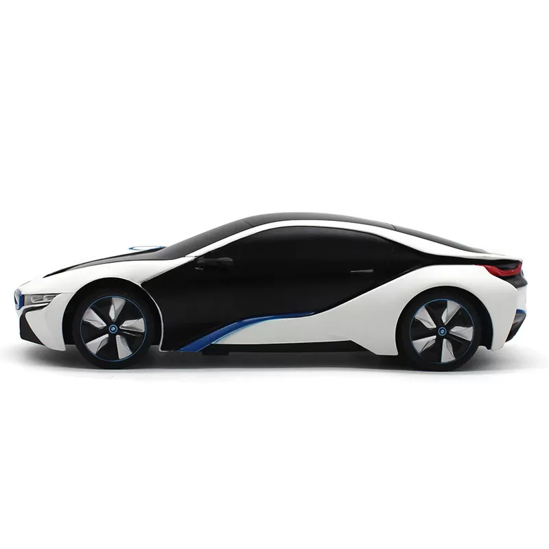 Masina cu telecomanda bmw i8 alba scara 1 la 24, varsta de la 3 ani la +15 ani [8]