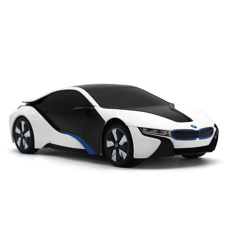 Masina cu telecomanda bmw i8 alba scara 1 la 24, varsta de la 3 ani la +15 ani [6]
