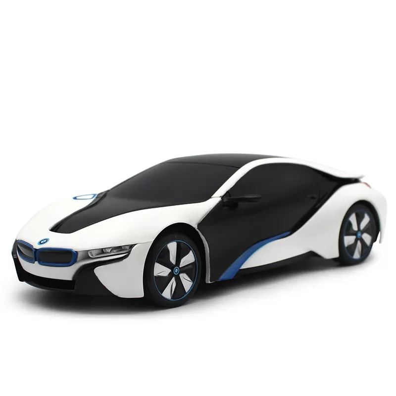 Masina cu telecomanda bmw i8 alba scara 1 la 24, varsta de la 3 ani la +15 ani [5]