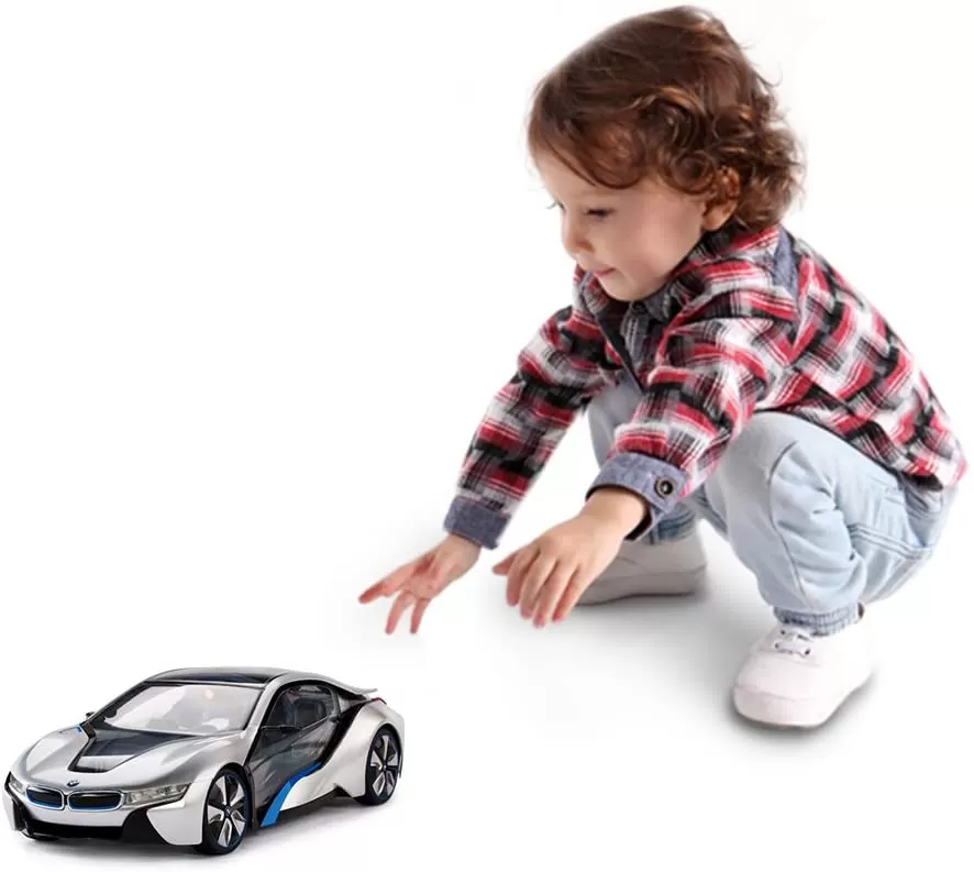 Masina cu telecomanda bmw i8 scara 1 la 14, copii varsta 3 ani pana la +15 ani [2]