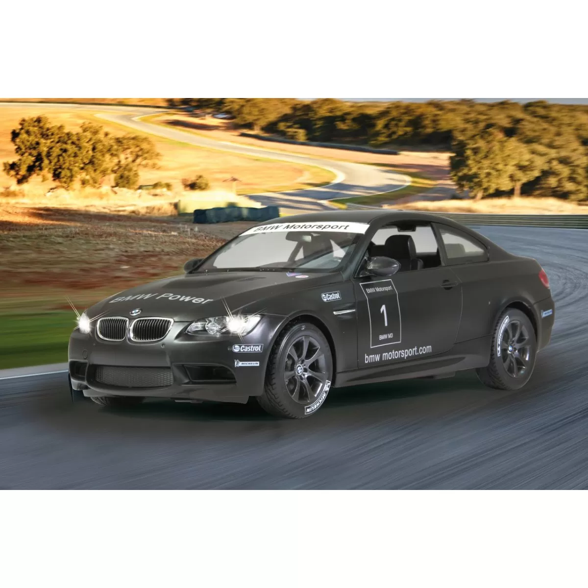 Masina cu telecomanda bmw m3 negru cu scara 1 la 14, copii varsta 3 ani pana la +15 ani [4]
