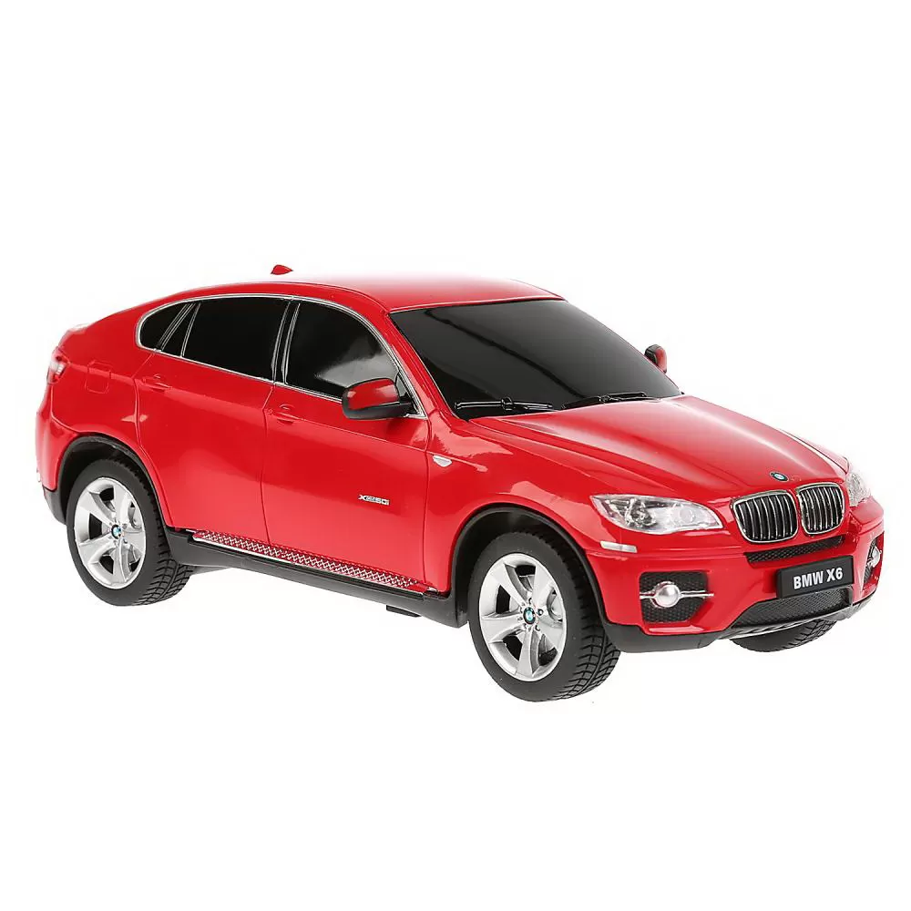 Masina cu telecomanda bmw x6 rosu cu scara 1 la 24, varsta de la 3 ani la +15 ani [7]