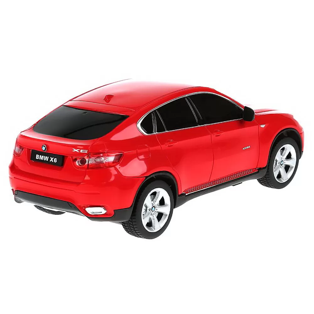 Masina cu telecomanda bmw x6 rosu cu scara 1 la 24, varsta de la 3 ani la +15 ani [9]