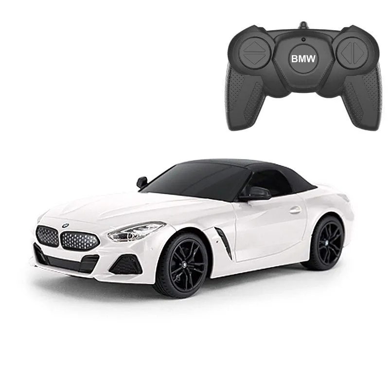 Masina cu telecomanda bmw z4 roadster alb scara 1 la 18, copii varsta 3 ani pana la +15 ani [2]