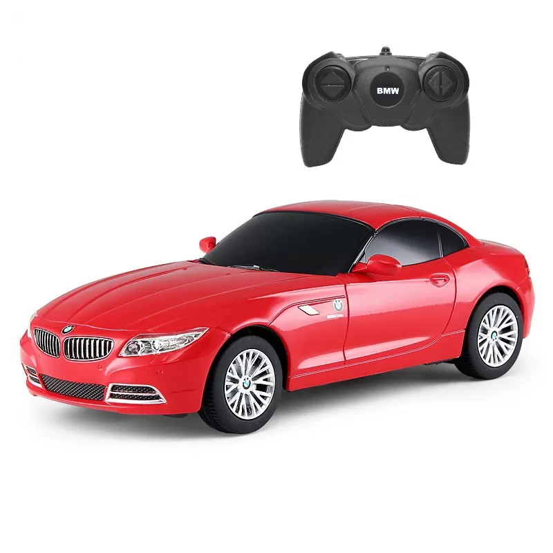 Masina cu telecomanda bmw z4 rosu scara 1 la 24, varsta de la 3 ani la +15 ani [1]