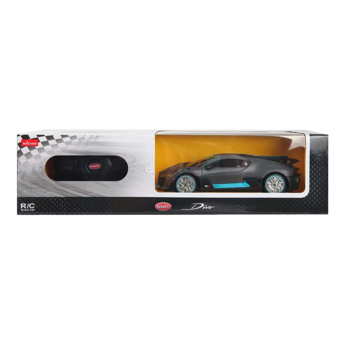 Masina cu telecomanda bugatti divo cu scara 1 la 24, varsta de la 3 ani la +15 ani [2]