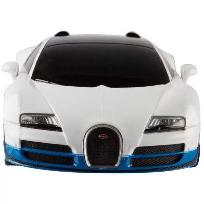 Masina cu telecomanda bugatti grand sport vitesse alb cu scara 1 la 18, varsta de la 3 ani la +15 ani [5]
