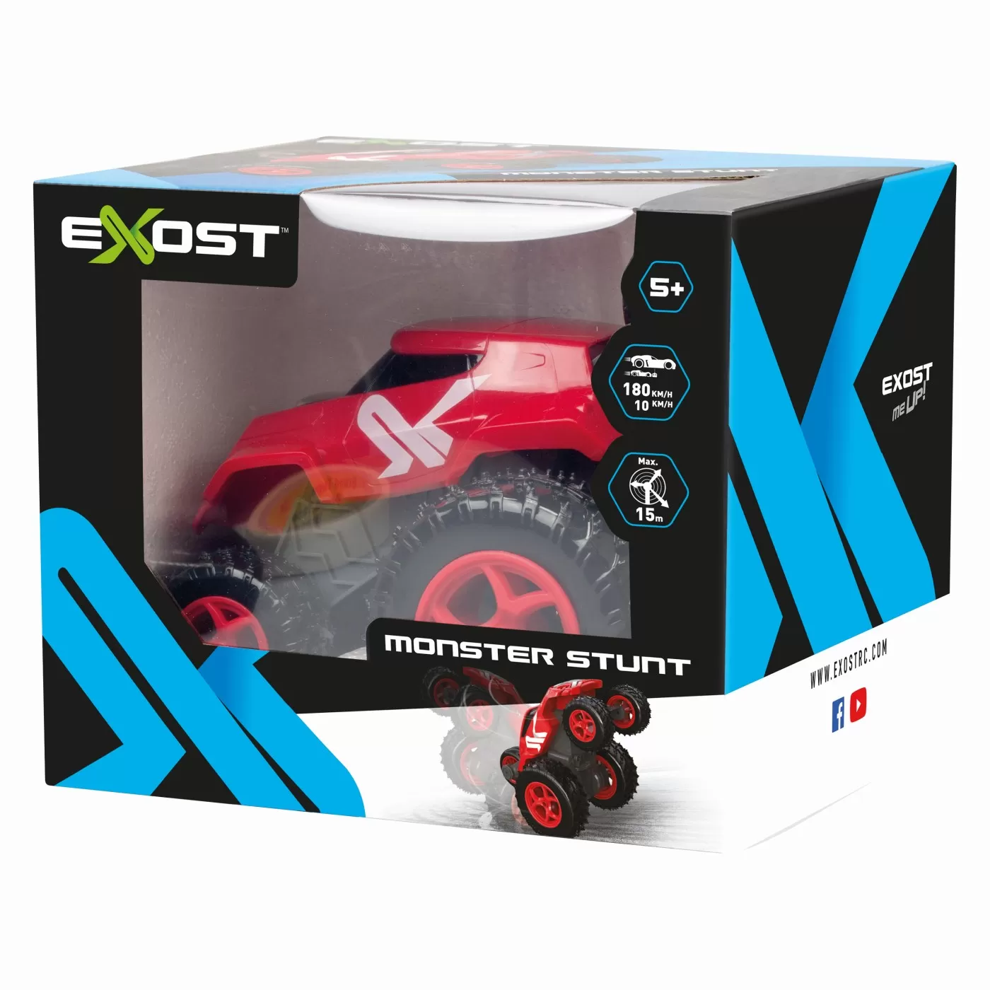 Masina cu telecomanda exost monster stunt, varsta de la 5 ani la +15 ani [5]