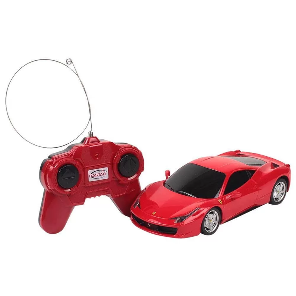 Masina cu telecomanda ferrari 458 scara 1 la 24, varsta de la 3 ani la +15 ani [7]