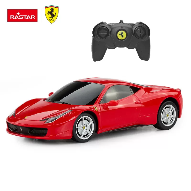 Masina cu telecomanda ferrari 458 scara 1 la 24, varsta de la 3 ani la +15 ani [1]