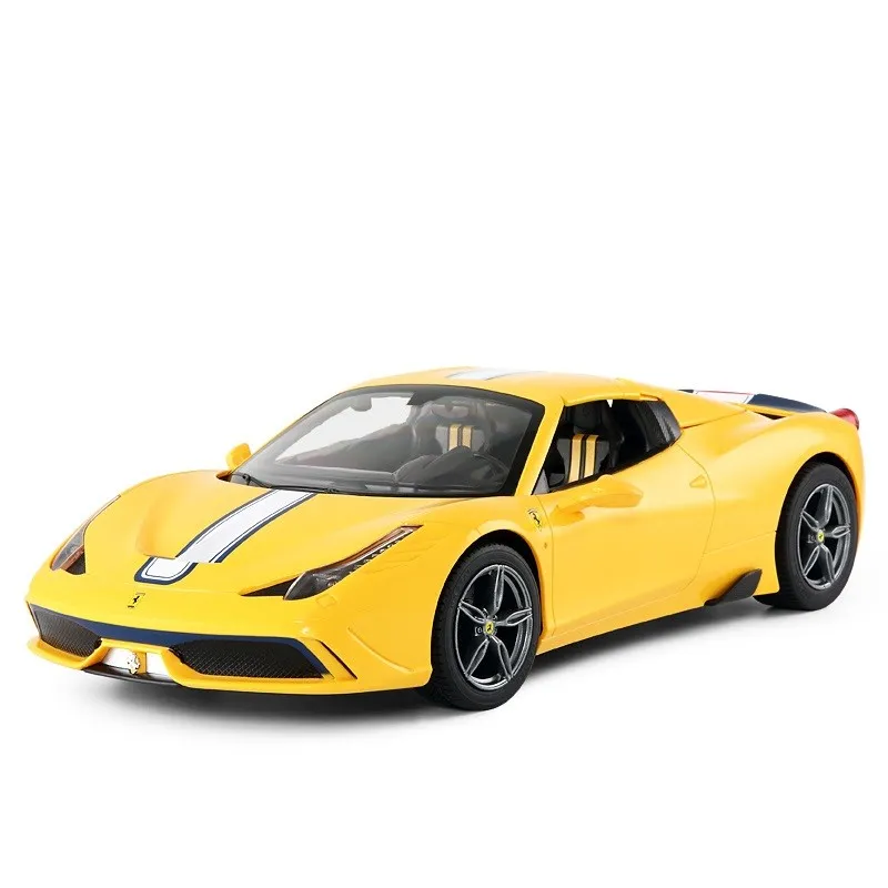 Masina cu telecomanda ferrari 458 speciale a galben scara 1 la 14, copii 3 ani pana la +15 ani [5]