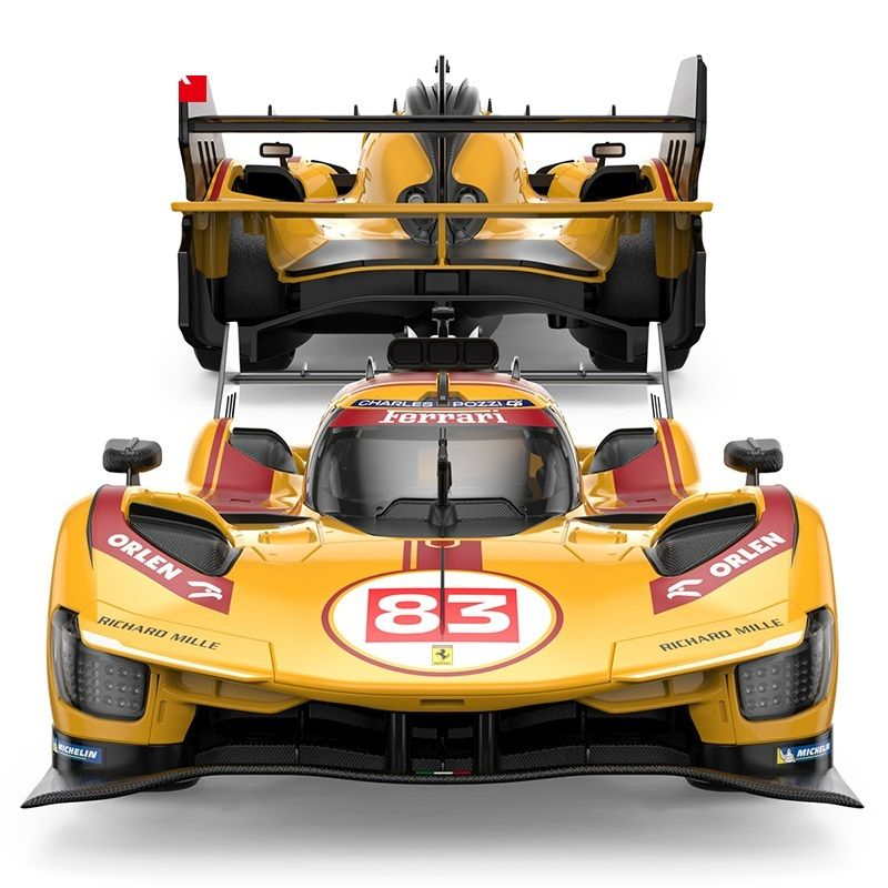 Masina cu telecomanda ferrari 499p n83 galben scara 1 la 14 [3]