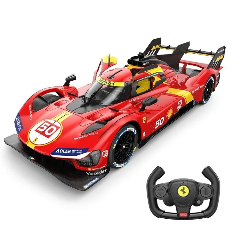 Masina cu telecomanda ferrari 499p scara 1 la 14, copii varsta 3 ani pana la +15 ani [5]