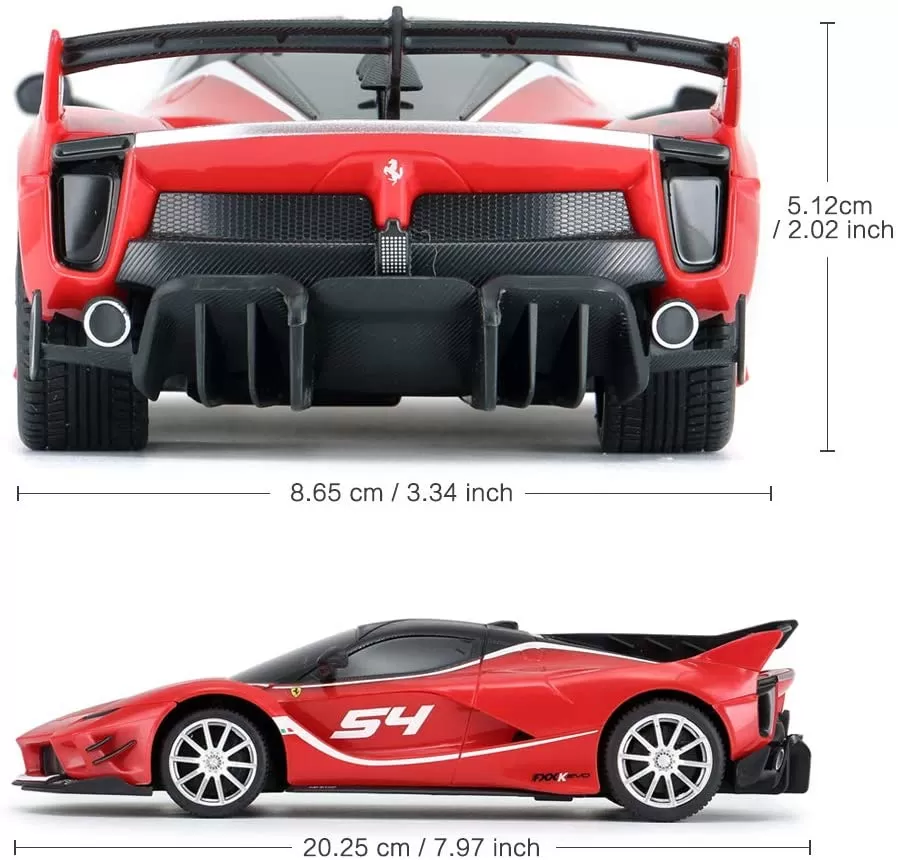 Masina cu telecomanda ferrari fxx k evo scara 1 la 24, varsta de la 3 ani la +15 ani [3]
