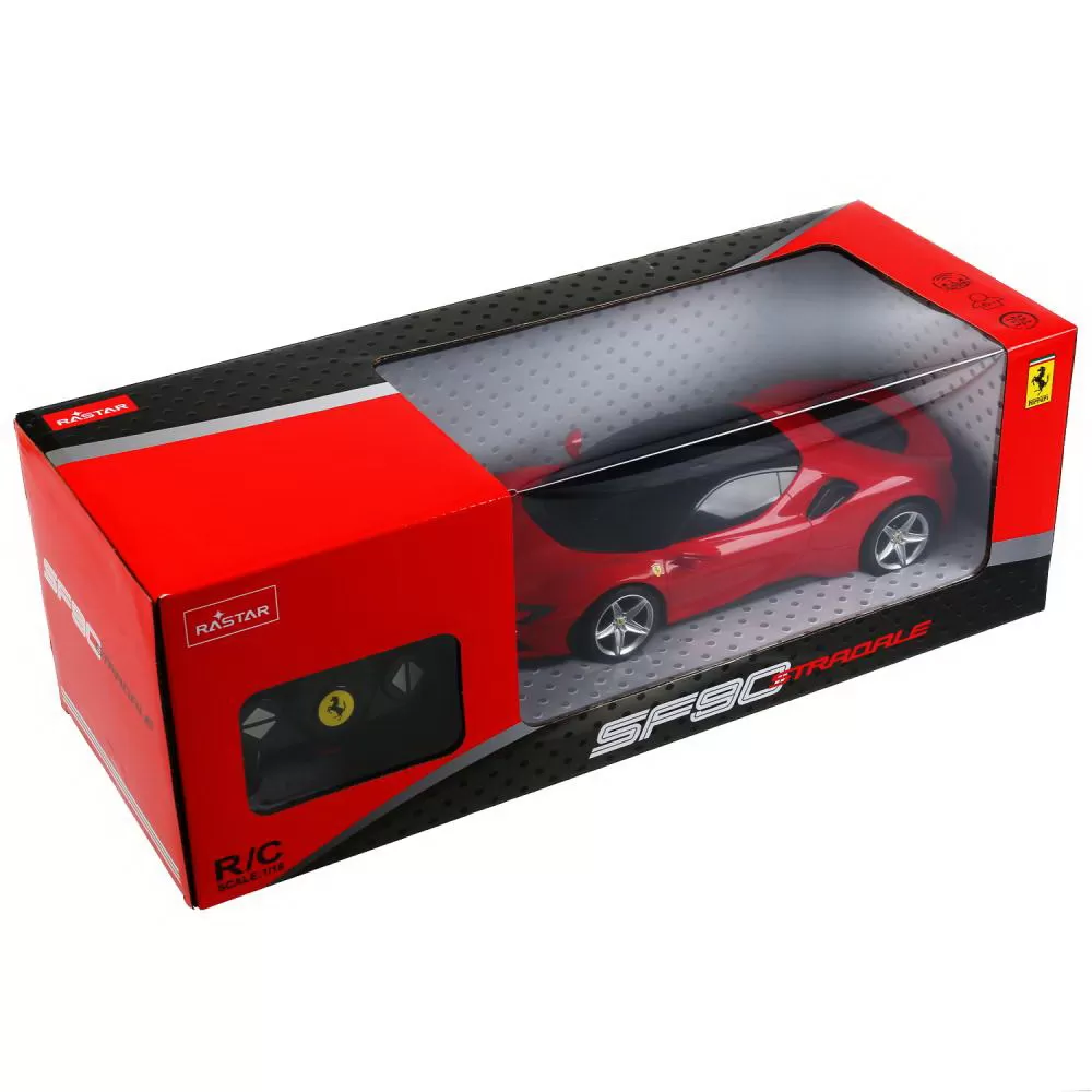 Masina cu telecomanda ferrari sf90 stradale scara 1 la 18, varsta de la 3 ani la +15 ani [2]