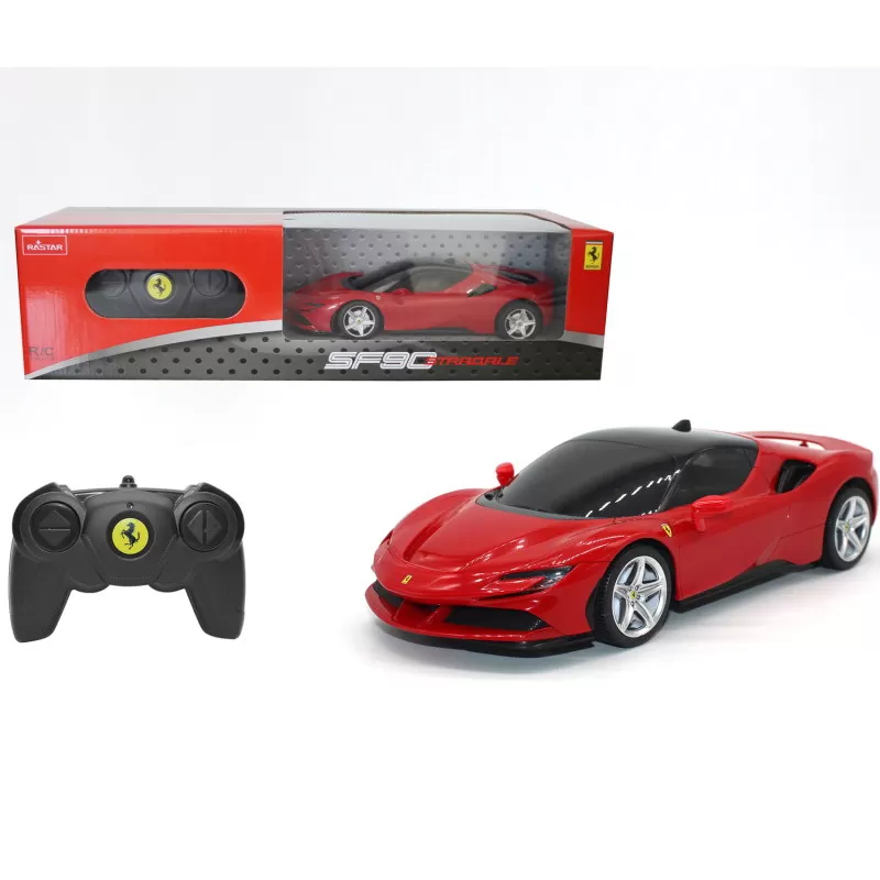 Masina cu telecomanda ferrari sf90 stradale scara 1 la 24, varsta de la 3 ani la +15 ani [6]