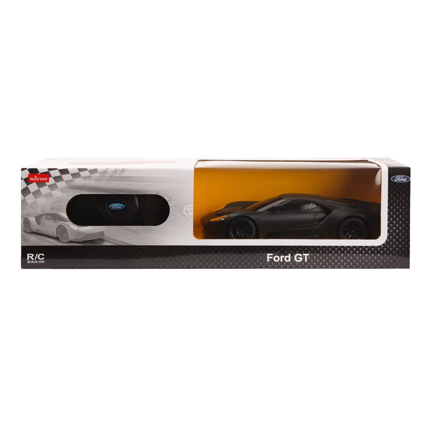 Masina cu telecomanda ford gt negru scara 1 la 24, varsta de la 3 ani la +15 ani [2]