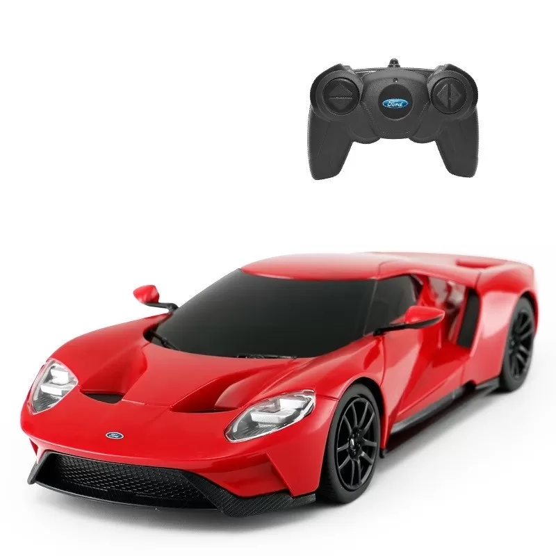 Masina cu telecomanda ford gt rosu scara 1 la 24, varsta de la 3 ani la +15 ani [1]