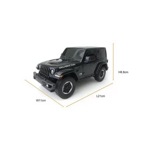 Masina cu telecomanda jeep wrangler jl negru scara 1 la 24, varsta de la 3 ani la +15 ani [4]