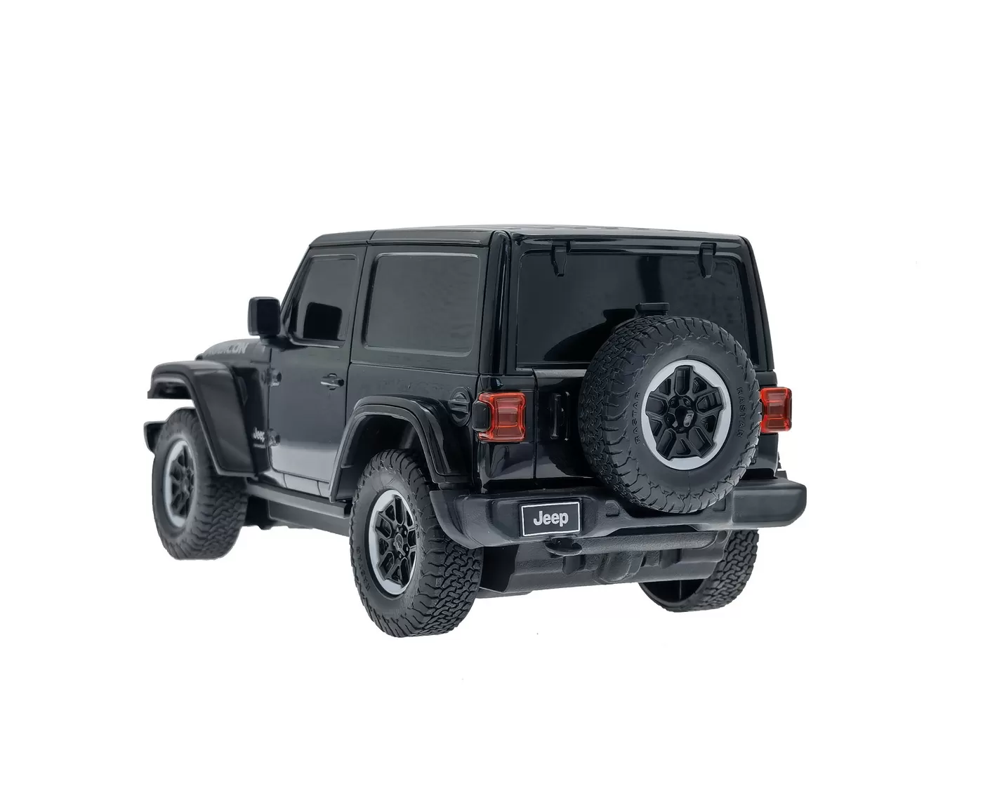 Masina cu telecomanda jeep wrangler jl negru scara 1 la 24, varsta de la 3 ani la +15 ani [6]