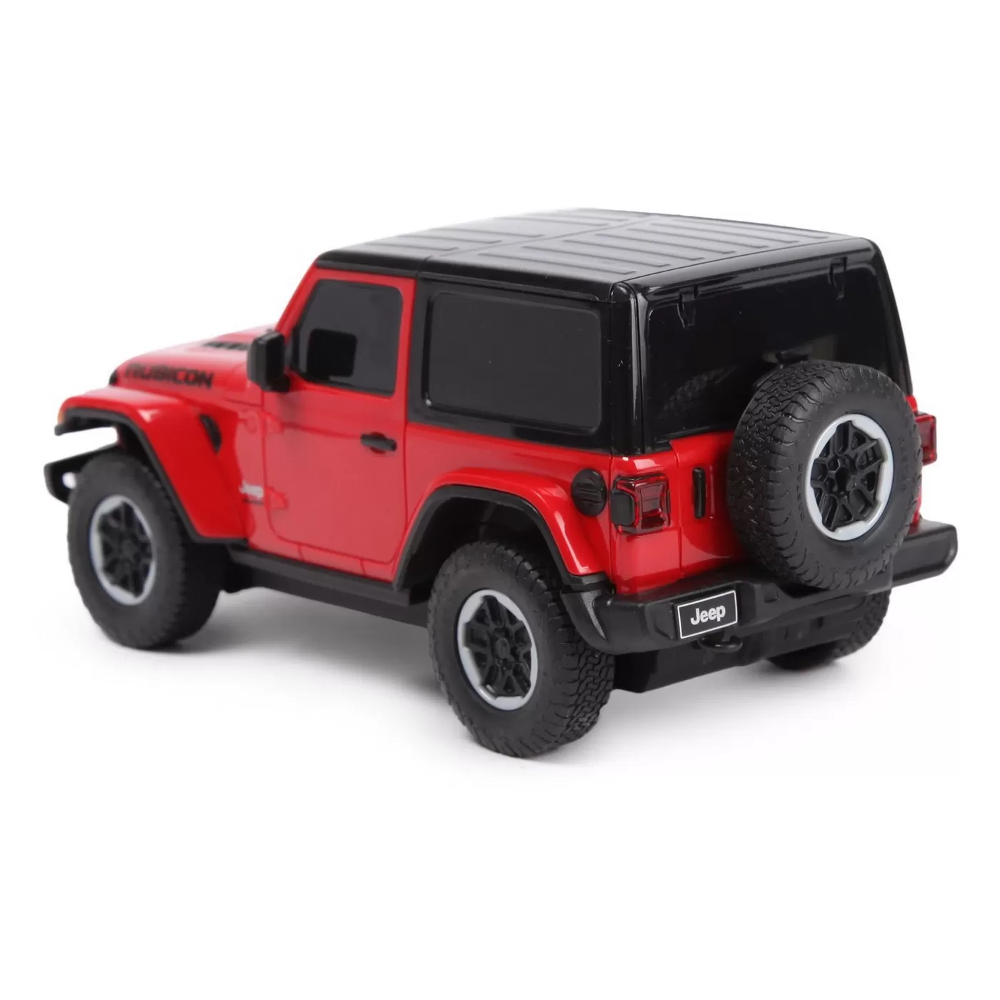 Masina cu telecomanda jeep wrangler jl rosu scara 1 la 24, varsta de la 3 ani la +15 ani [4]