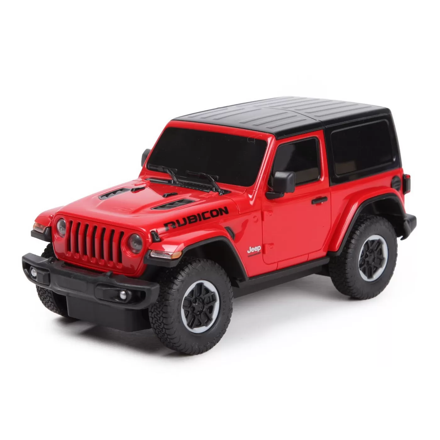 Masina cu telecomanda jeep wrangler jl rosu scara 1 la 24, varsta de la 3 ani la +15 ani [3]