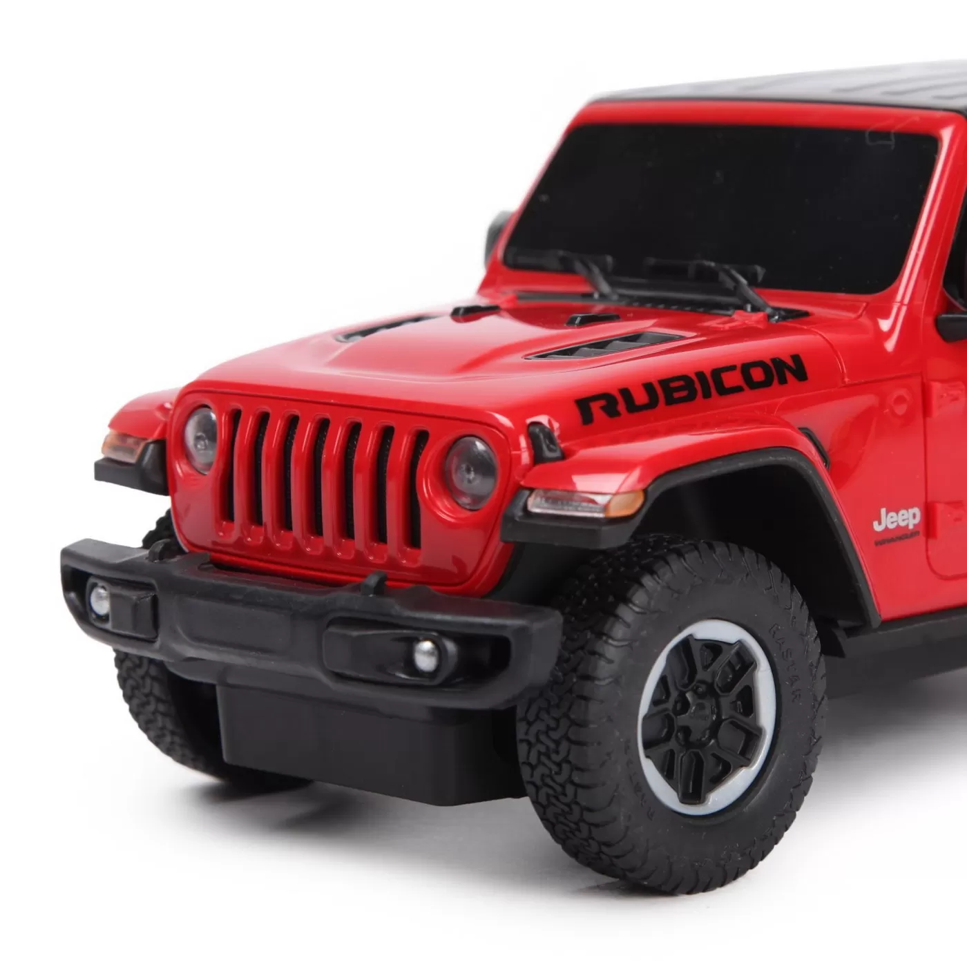 Masina cu telecomanda jeep wrangler jl rosu scara 1 la 24, varsta de la 3 ani la +15 ani [6]