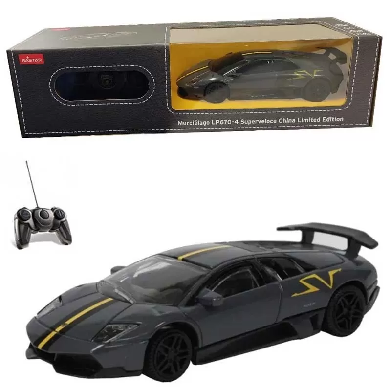 Masina cu telecomanda lamborghini murcielago lp670-4 superveloce china limited edition cu scara 1 la 24, varsta de la 3 ani la +15 ani [5]