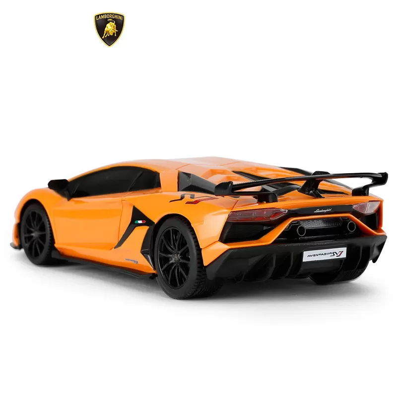 Masina cu telecomanda lamborghini portocaliu cu scara 1 la 24, varsta de la 3 ani la +15 ani [2]