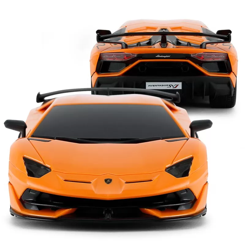 Masina cu telecomanda lamborghini portocaliu cu scara 1 la 24, varsta de la 3 ani la +15 ani [4]