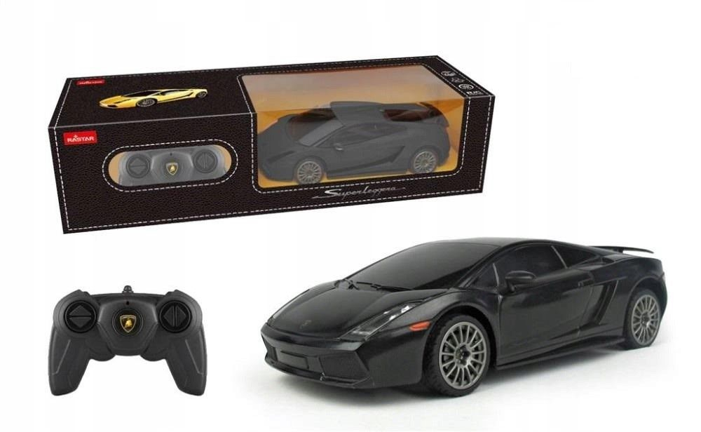 Masina cu telecomanda lamborghini superleggera negru cu scara 1 la 24 [3]