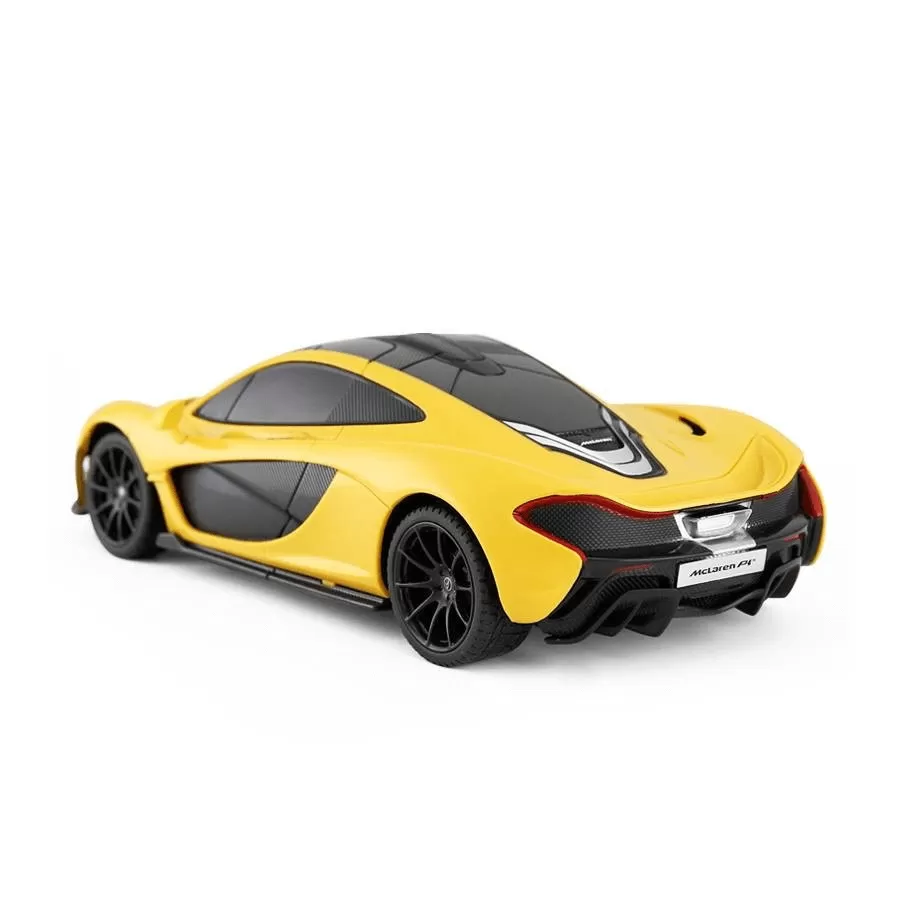 Masina cu telecomanda mclaren p1 galben scara 1 la 24, varsta de la 3 ani la +15 ani [3]