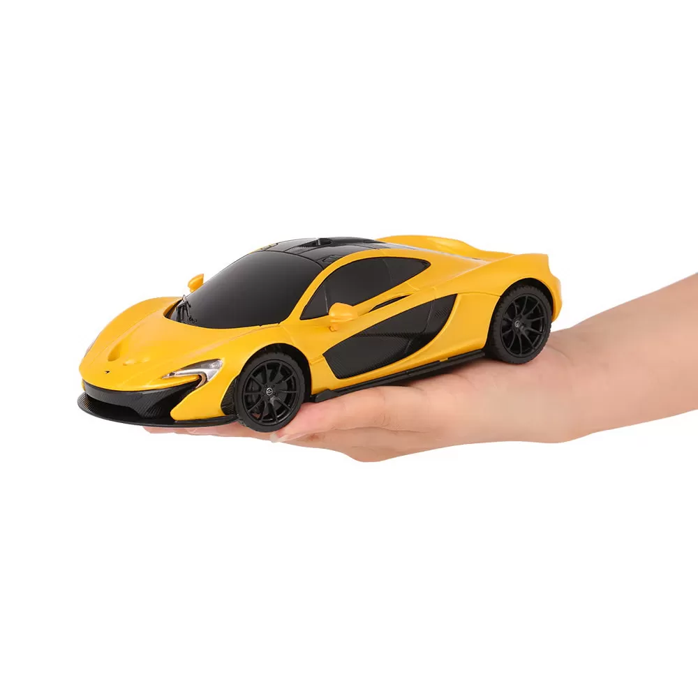 Masina cu telecomanda mclaren p1 galben scara 1 la 24, varsta de la 3 ani la +15 ani [8]