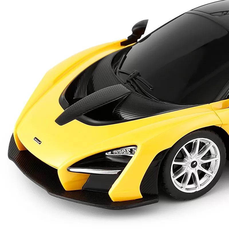 Masina cu telecomanda mclaren senna galben cu scara 1 la 24, varsta de la 3 ani la +15 ani [6]
