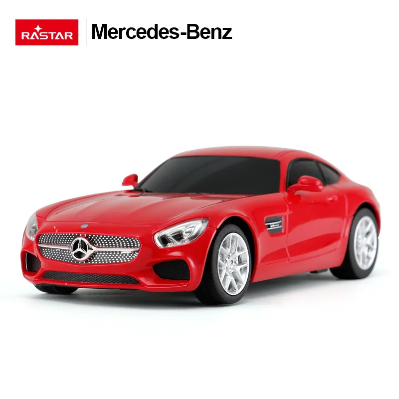 Masina cu telecomanda mercedes amg gt rosu cu scara 1 la 24, varsta de la 3 ani la +15 ani [3]