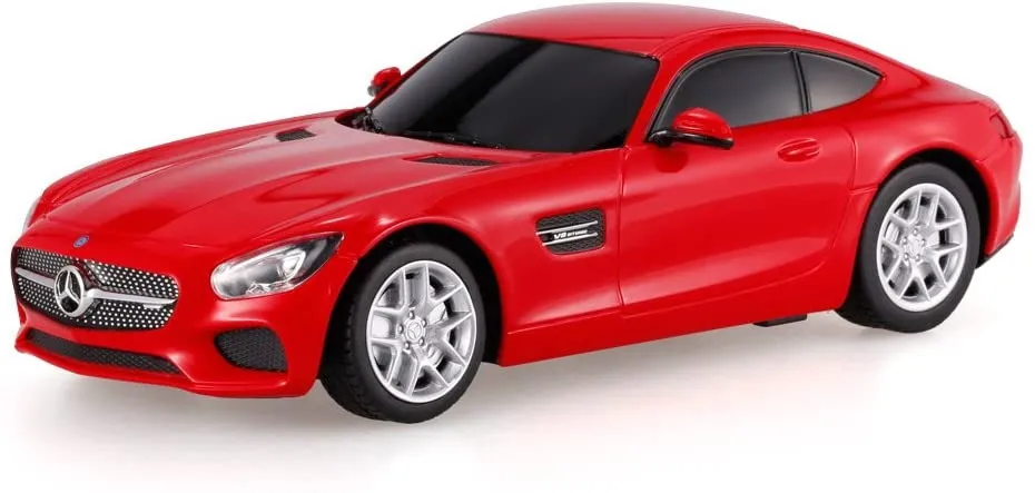 Masina cu telecomanda mercedes amg gt rosu cu scara 1 la 24, varsta de la 3 ani la +15 ani [7]