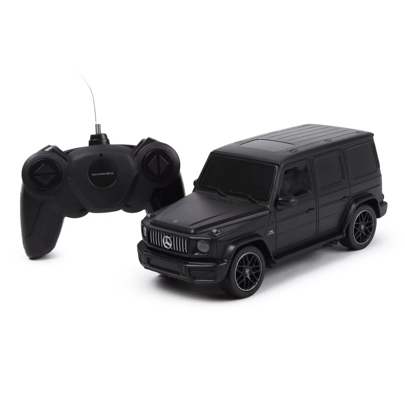 Masina cu telecomanda mercedes-benz g63 negru scara 1 la 24, varsta de la 3 ani la +15 ani [1]
