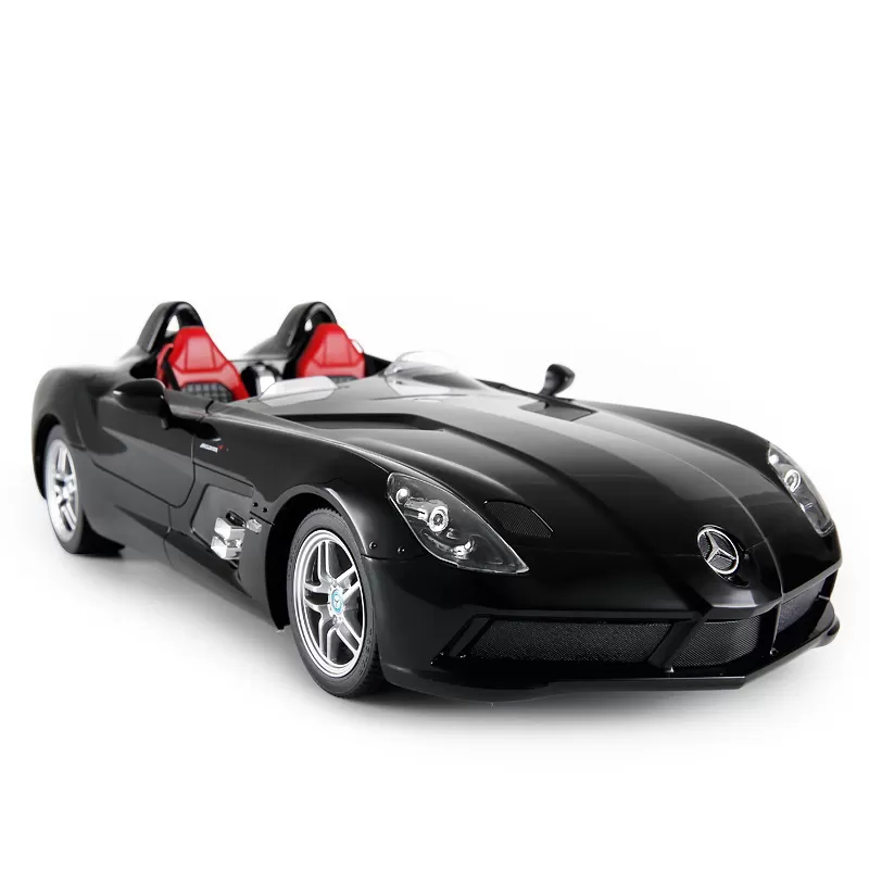 Masina cu telecomanda mercedes-benz slr neagra scara 1 la 12, varsta de la 3 ani la +15 ani [3]
