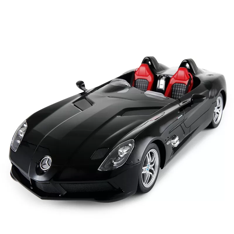 Masina cu telecomanda mercedes-benz slr neagra scara 1 la 12, varsta de la 3 ani la +15 ani [4]