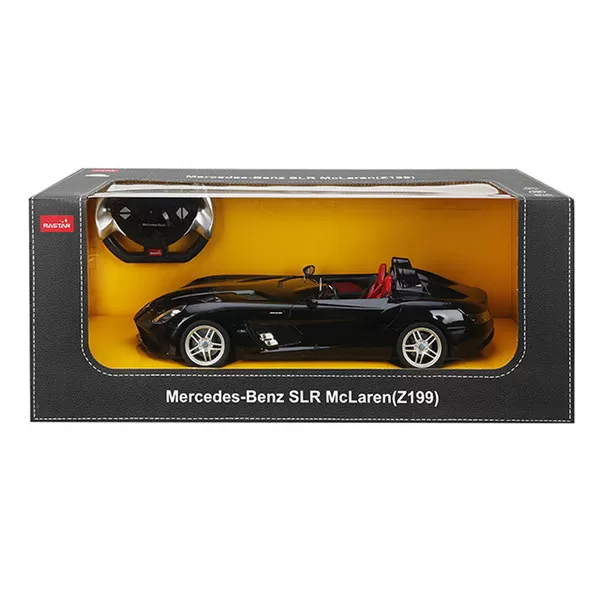 Masina cu telecomanda mercedes-benz slr neagra scara 1 la 12, varsta de la 3 ani la +15 ani [2]