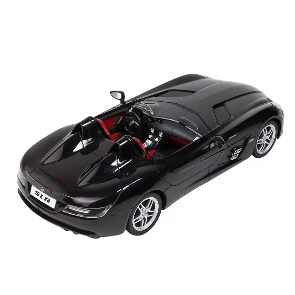 Masina cu telecomanda mercedes-benz slr neagra scara 1 la 12, varsta de la 3 ani la +15 ani [8]