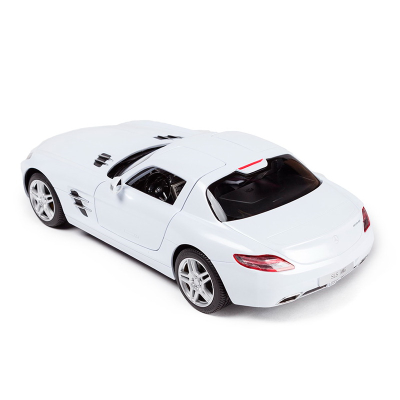 Masina cu telecomanda mercedes-benz sls alb scara 1 la 14, varsta de la 3 ani la +15 ani [4]