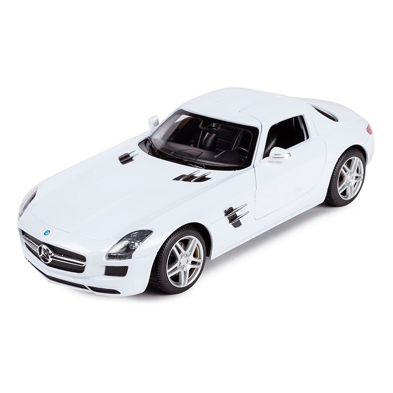 Masina cu telecomanda mercedes-benz sls alb scara 1 la 14, varsta de la 3 ani la +15 ani [6]