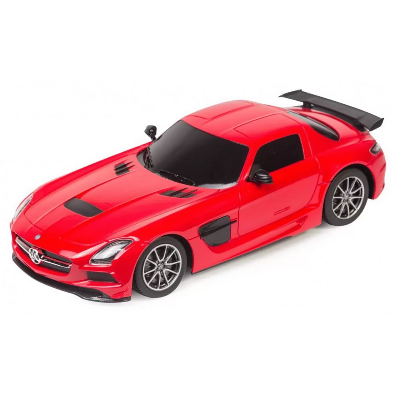 Masina cu telecomanda mercedes-benz sls amg rosu cu scara 1 la 18, varsta de la 3 ani la +15 ani [3]